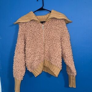 Fashion Nova Tan Knit Sweater